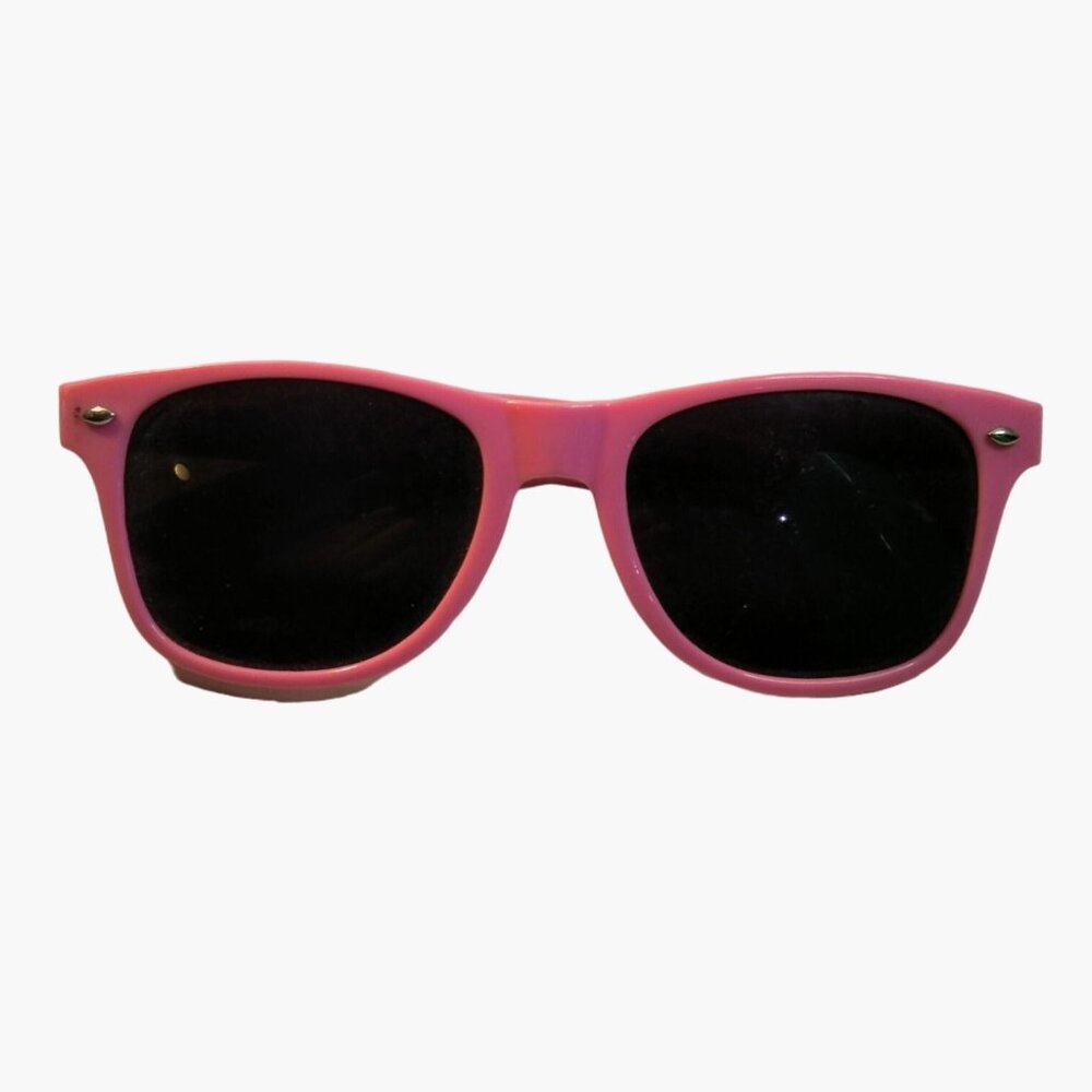 Vintage Pink Sunglasses Relevant 222N Italy Design Costume Movie Star Hollywood